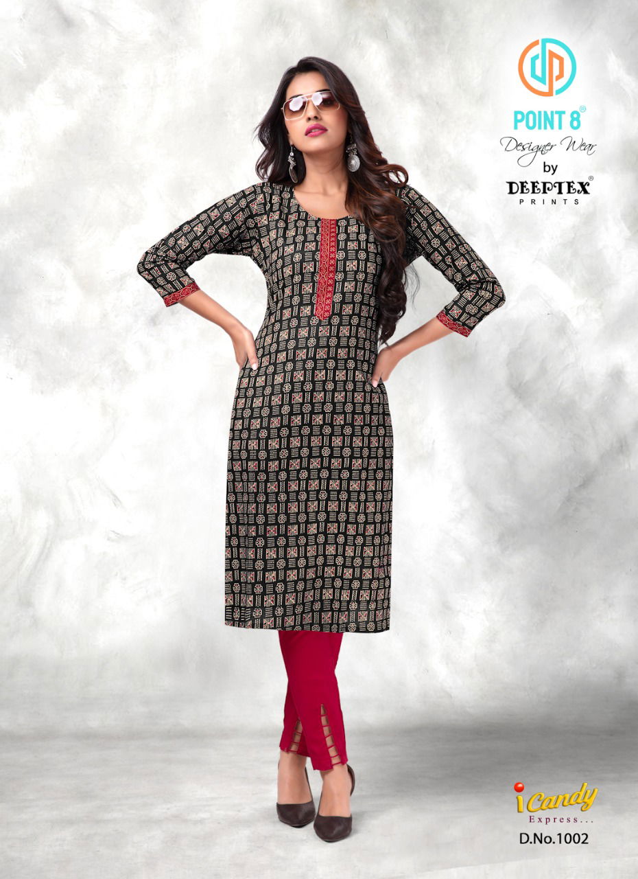 Deeptex I Candy Express Latest Ethnic Wear Pure Cotton Kurti Collection